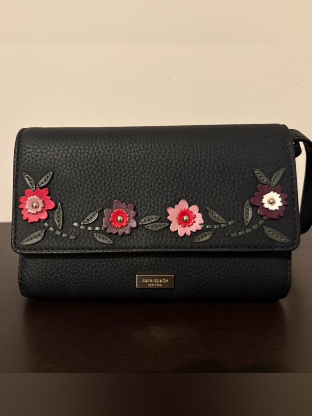 Kate Spade Laurel Way Embellished Connie Leather Crossbody